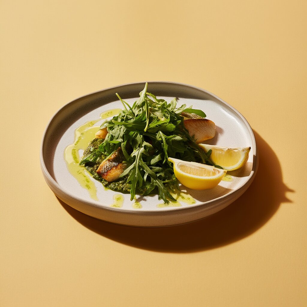 Pan-Seared Sea Bass with Chermoula